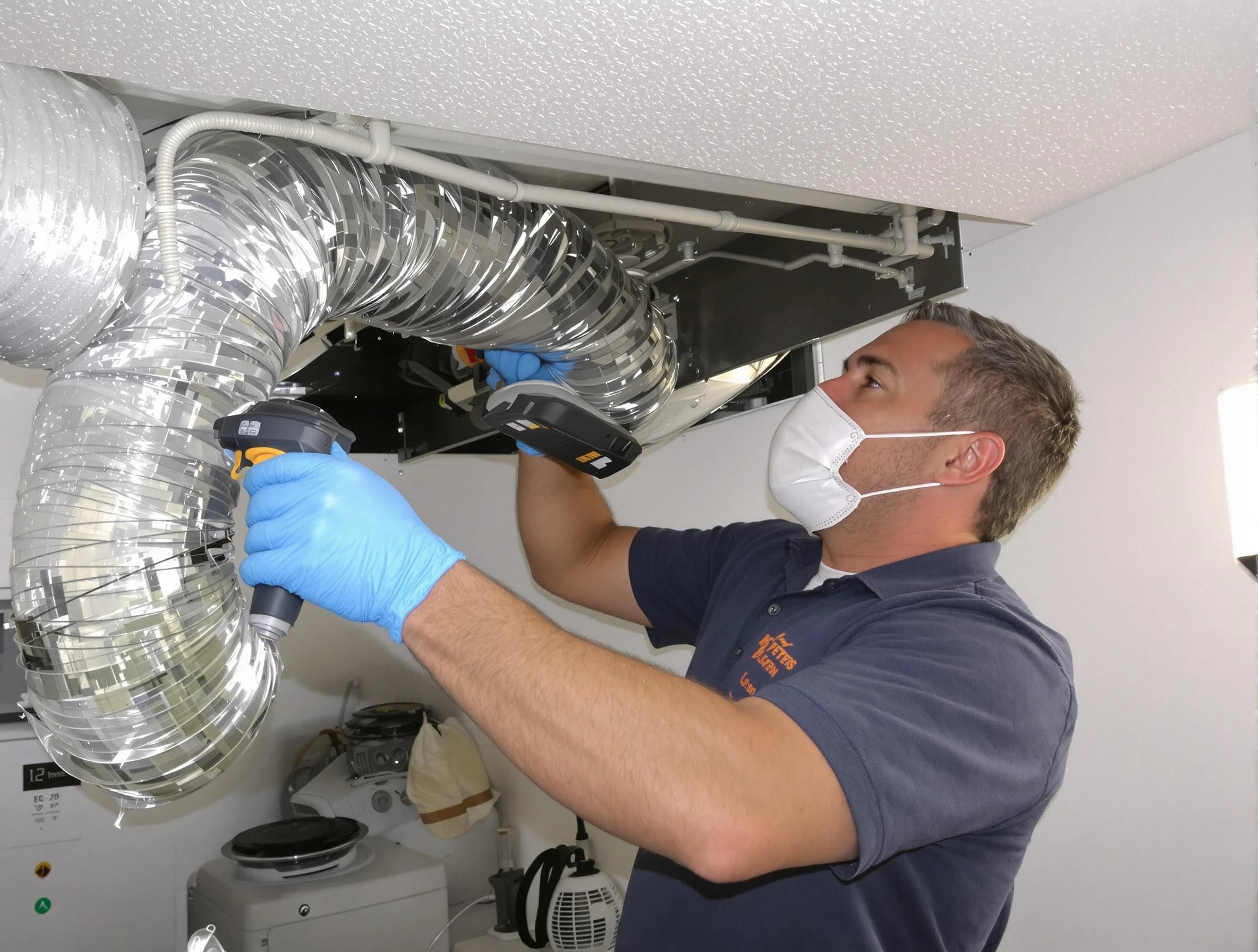 Thompson's Station Dryer Vent Cleaning professional performing thorough residential dryer vent cleaning in Thompson's Station