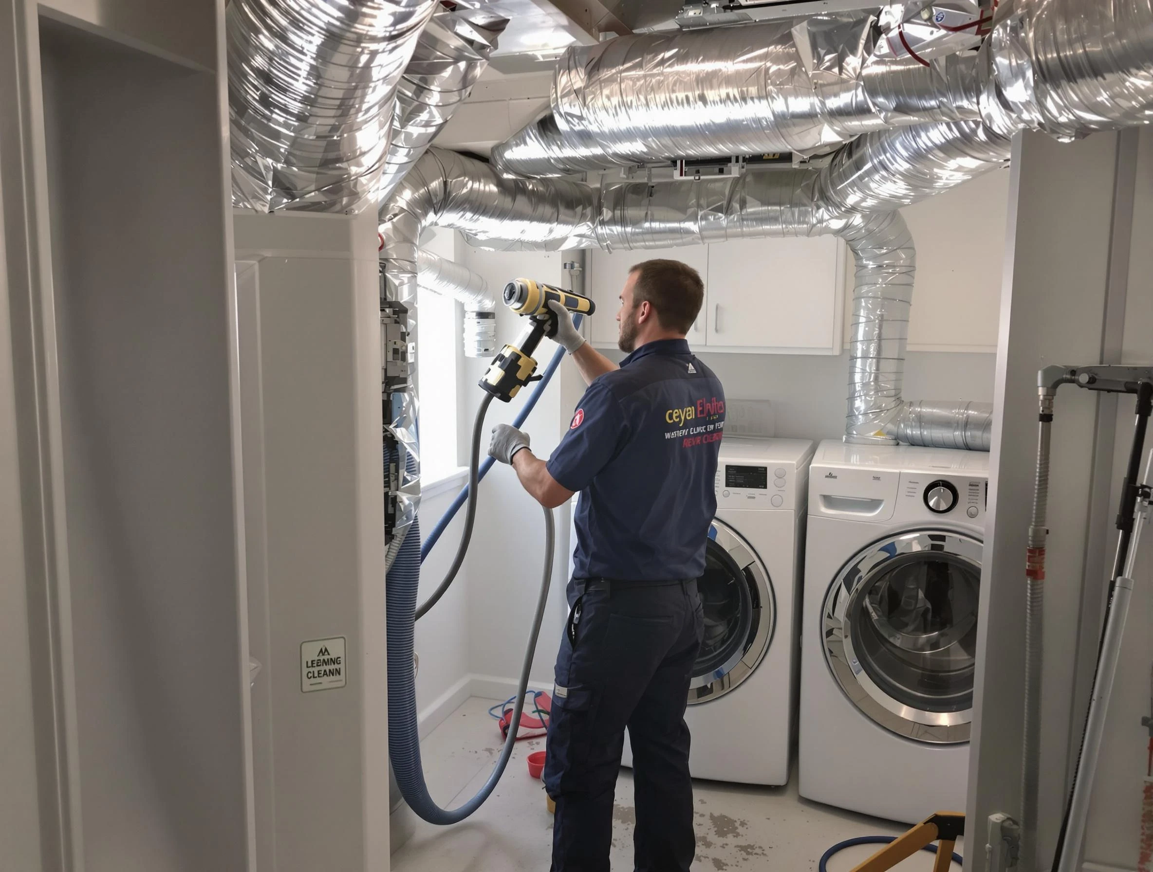 Thompson's Station Dryer Vent Cleaning specialist using advanced equipment for thorough duct cleaning in Thompson's Station