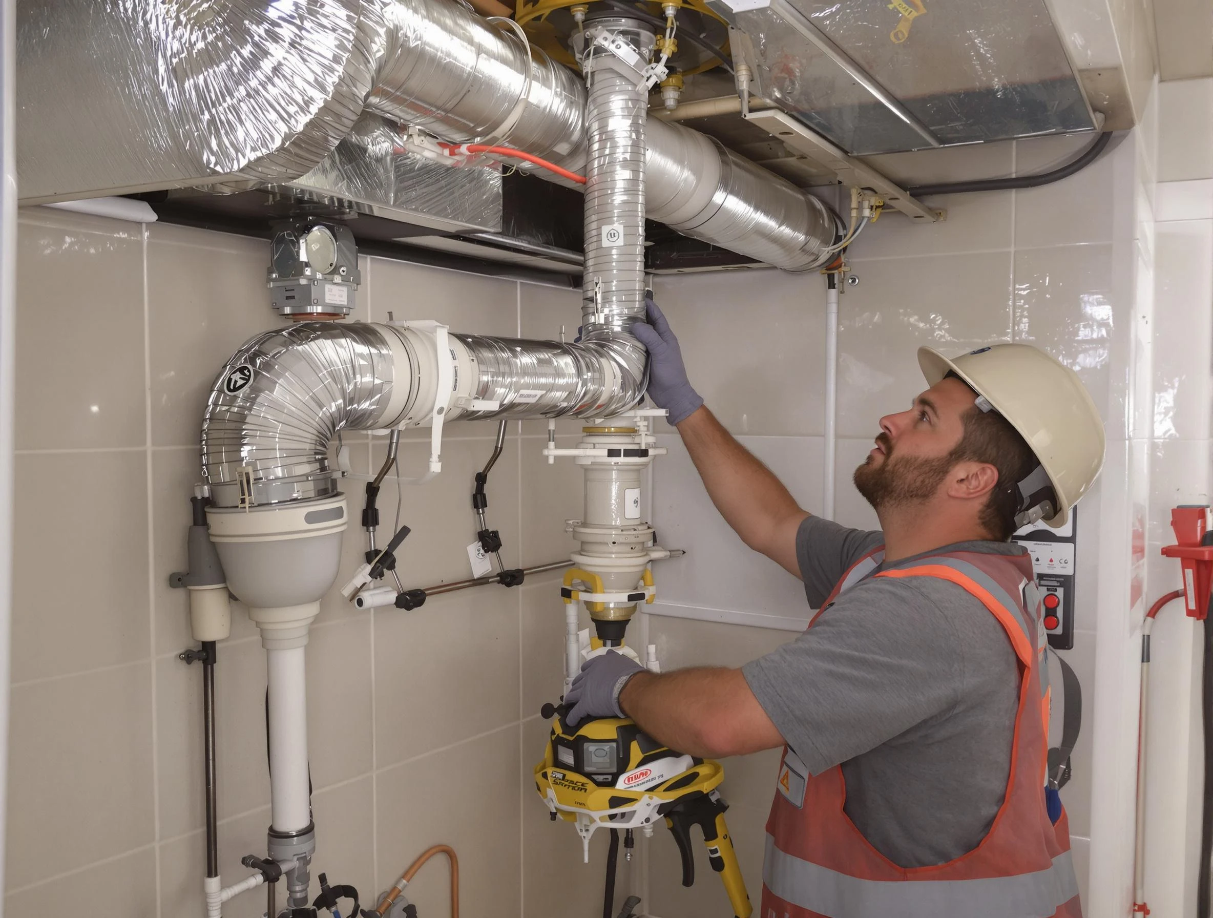 Thompson's Station Dryer Vent Cleaning expert performing professional dryer vent repair and installation in Thompson's Station