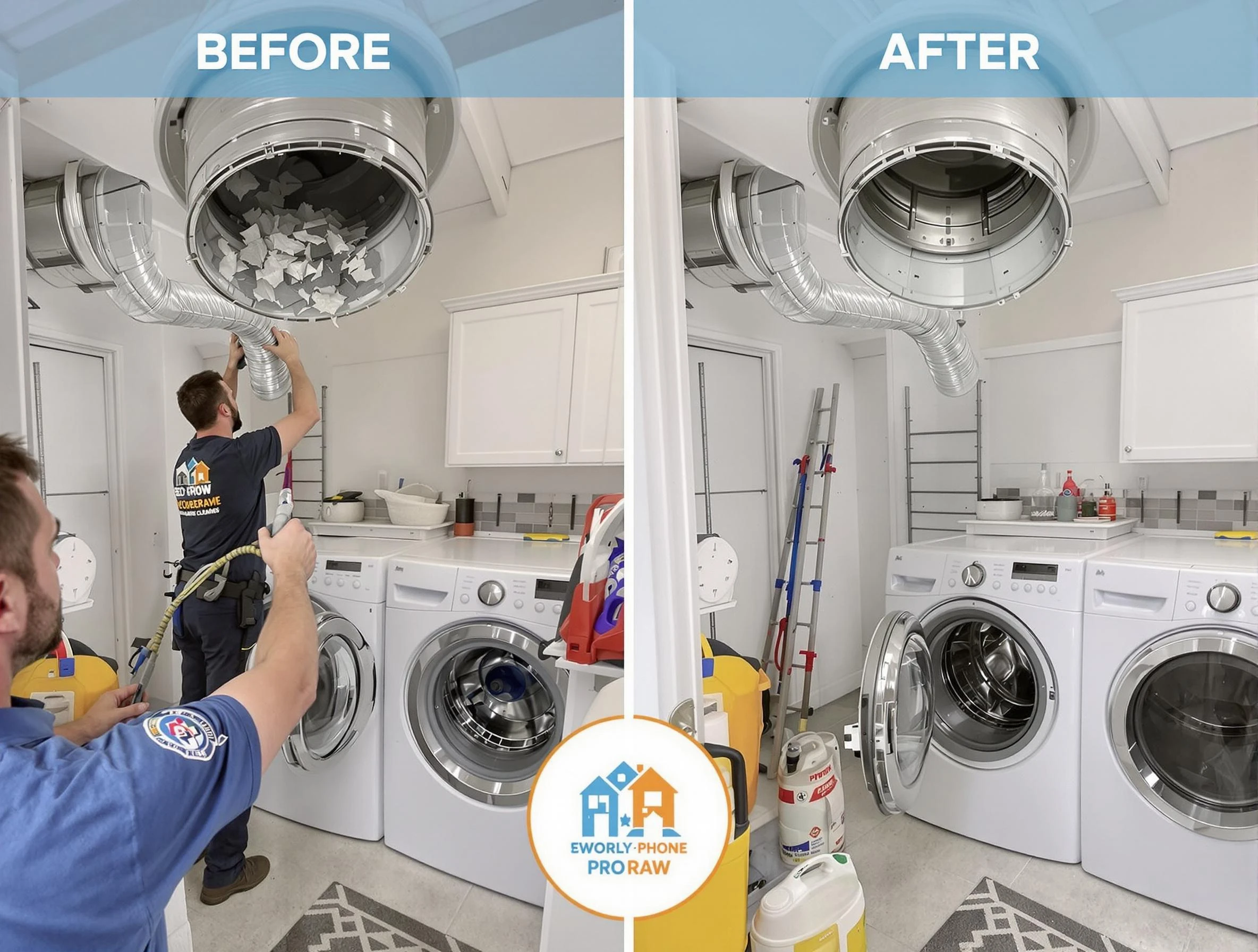 Residential dryer vent cleaning by Thompson's Station Dryer Vent Cleaning in Thompson's Station
